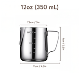 Stainless Steel Milk Frothing Pitcher