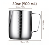 Stainless Steel Milk Frothing Pitcher
