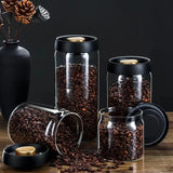 Vacuum Sealed Glass Coffee Container