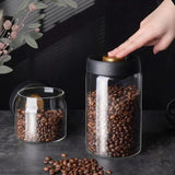 Vacuum Sealed Glass Coffee Container