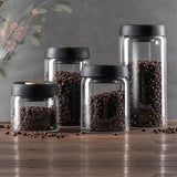 Vacuum Sealed Glass Coffee Container