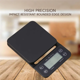 Digital Coffee Scale with Timer and LCD Screen