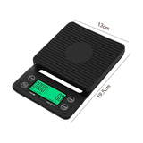 Digital Coffee Scale with Timer and LCD Screen