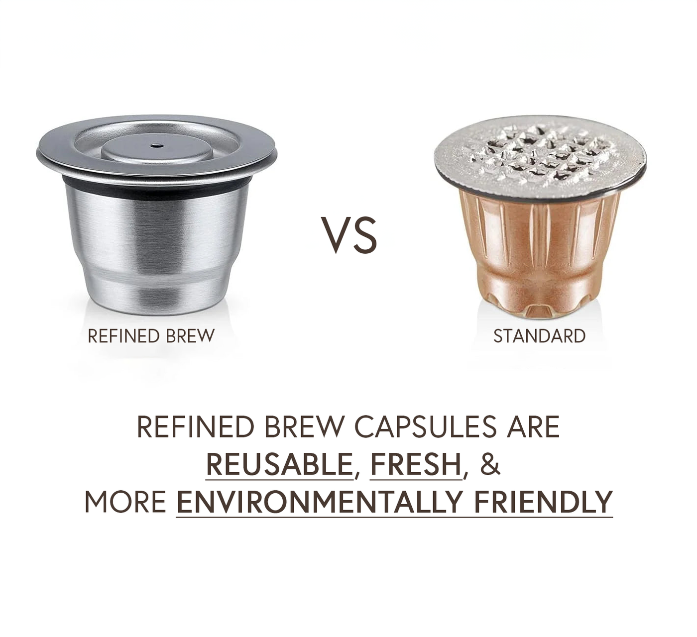 Reusable Espresso Pods (3 capsules) – Refined Brew