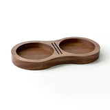 Walnut Barista Station – Tamper & Tool Organizer