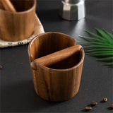 Wood Espresso Knock Box