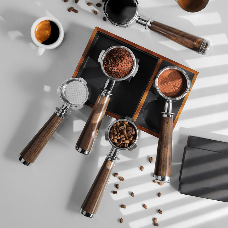 Bottomless Portafilter (with double-shot filter basket)