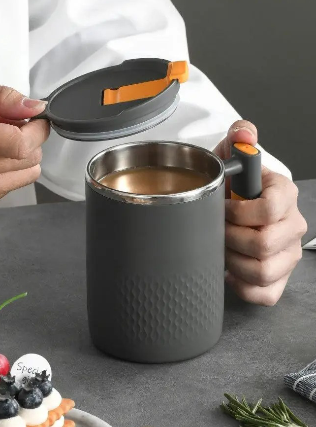 Double-Wall Stainless Steel Coffee Mug