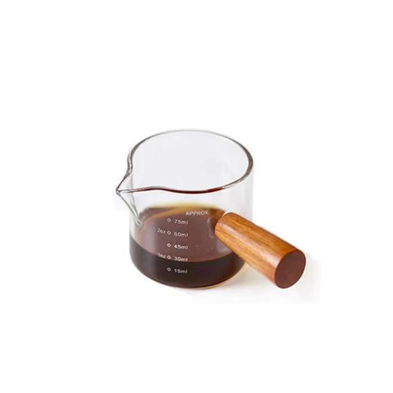 Single Spout Espresso Measuring Glass